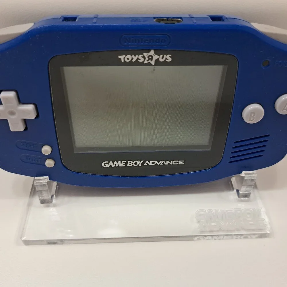 Nintendo Gameboy Advance GBA Blue Toys R Us Limited Edition AGB-001